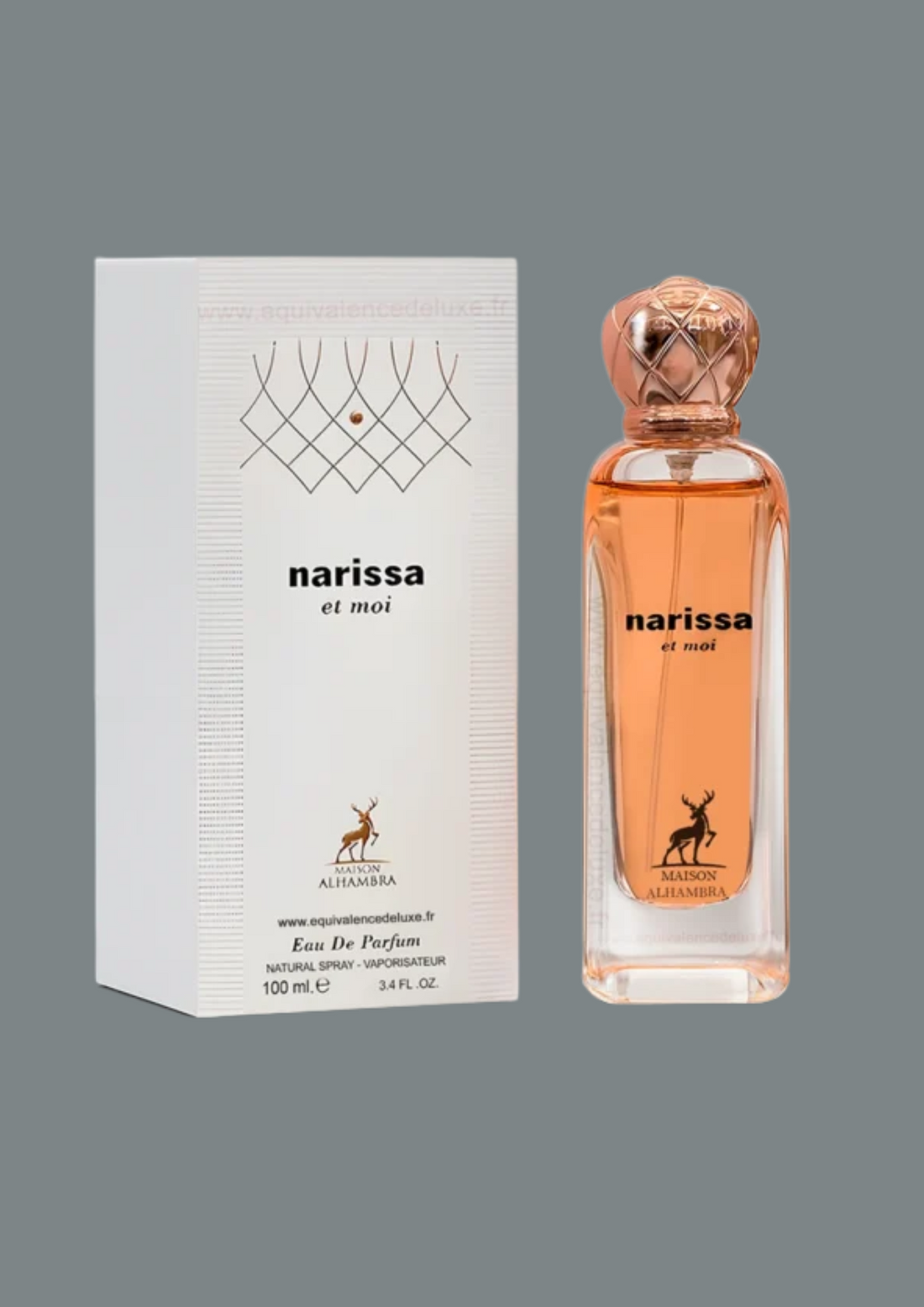 Eau de parfum Narissa et Moi - Maison Alhambra 100 ML