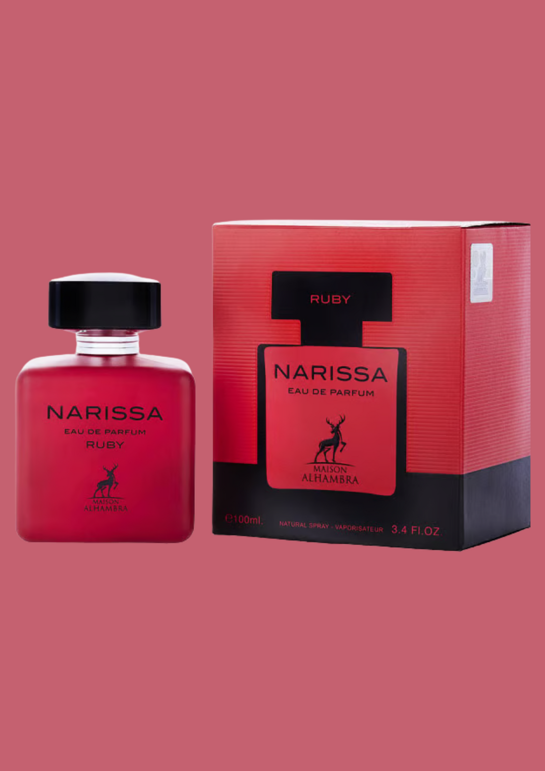 Eau de parfum Narissa Ruby - Maison Alhambra 100 ML
