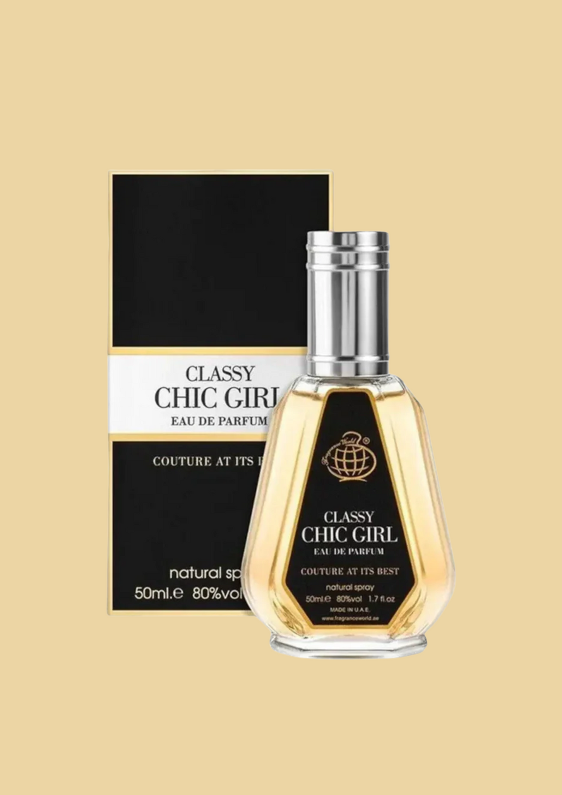 Eau de parfum Classy Chic Girl - Fragrance World 50 ML