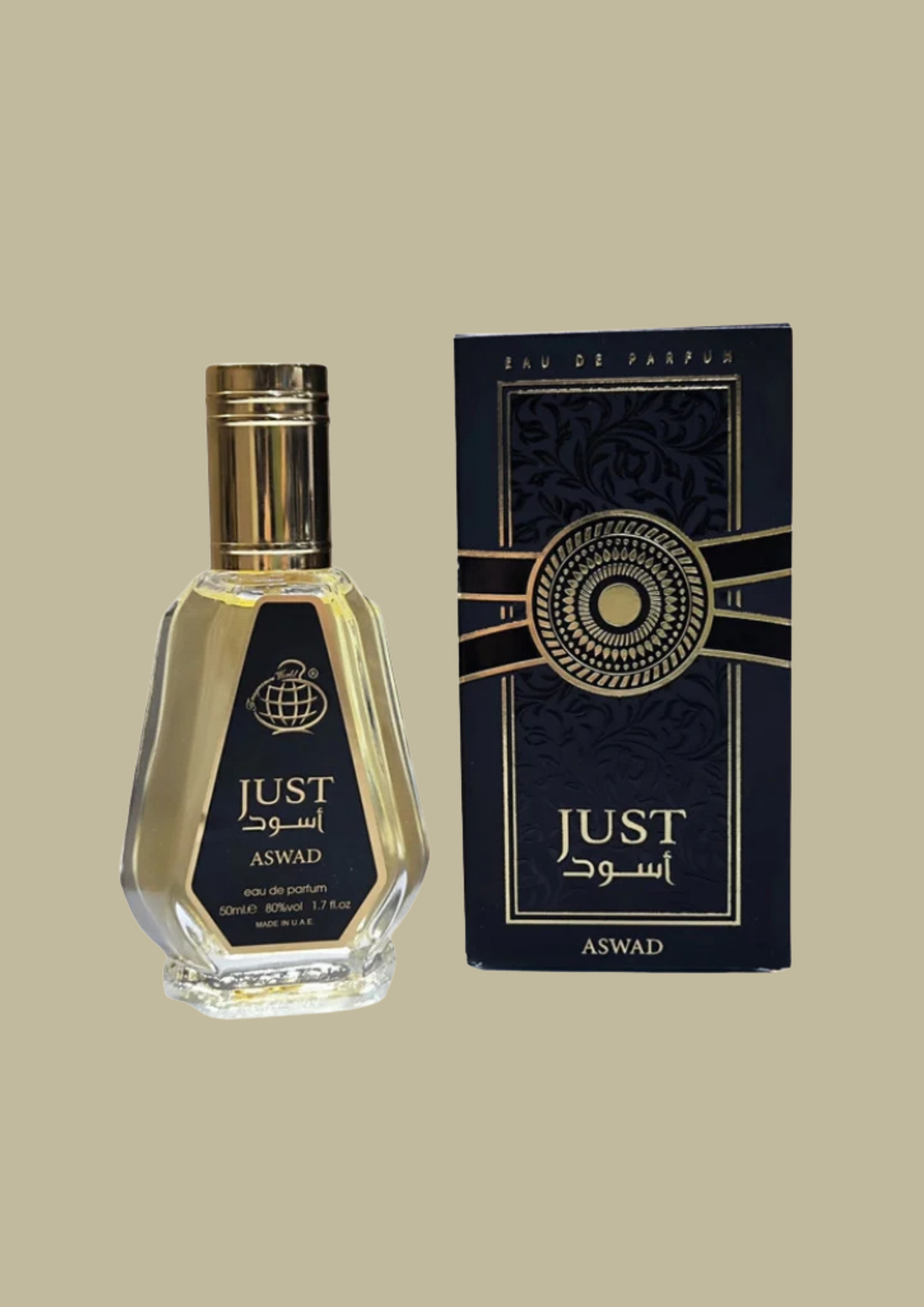 Eau de parfum Just Aswad - Fragrance World 50 ML