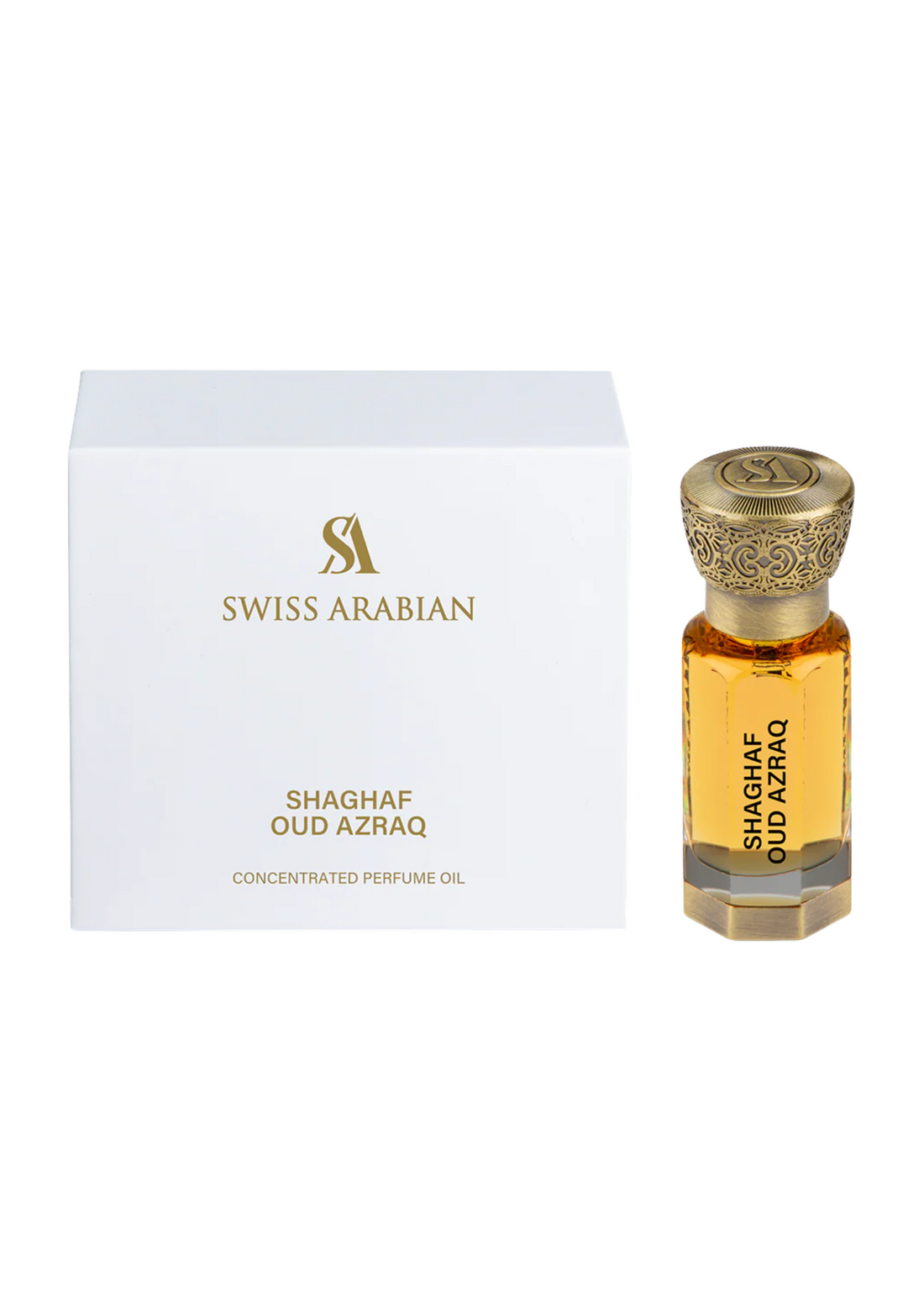 Huile Parfumé OUD AZRAQ - Swiss Arabian 12 ML