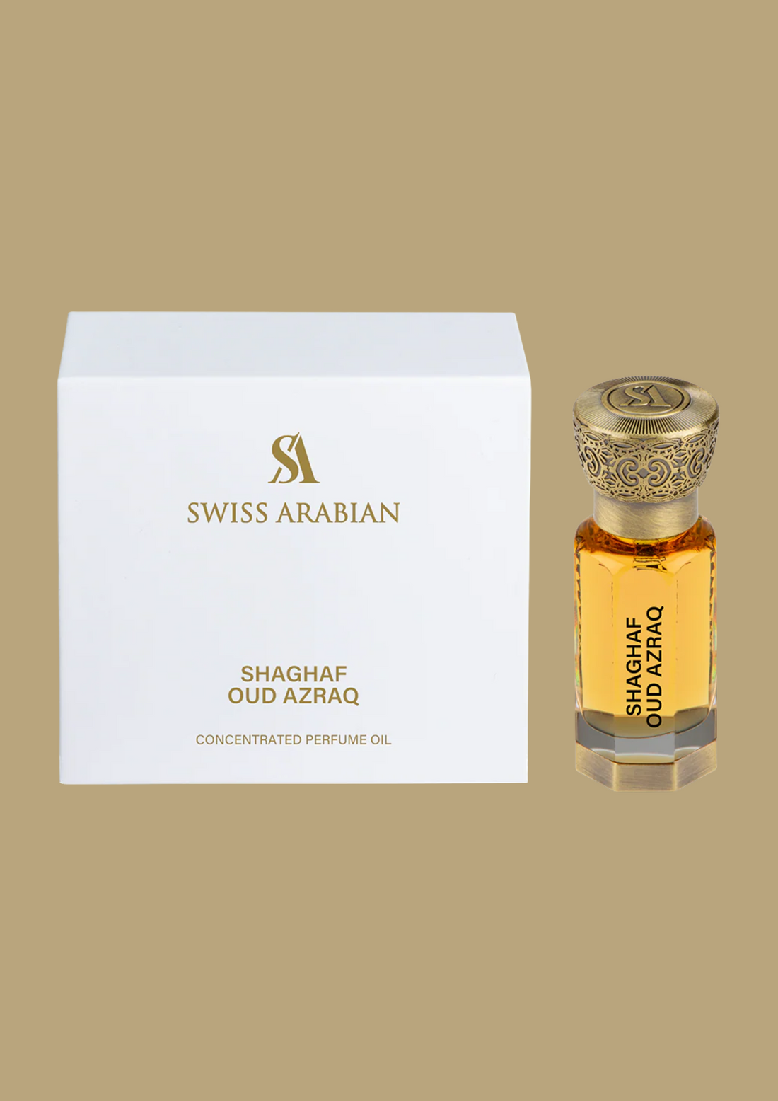 Huile Parfumé OUD AZRAQ - Swiss Arabian 12 ML