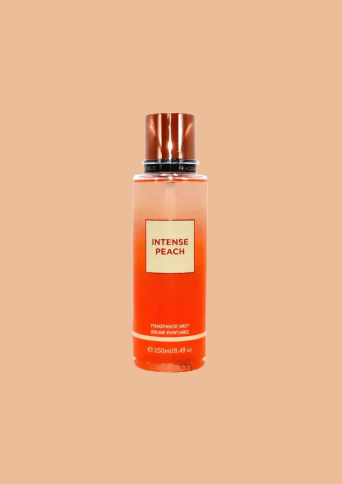 Brume Intense Peach - FRAGRANCE WORLD 250 ML