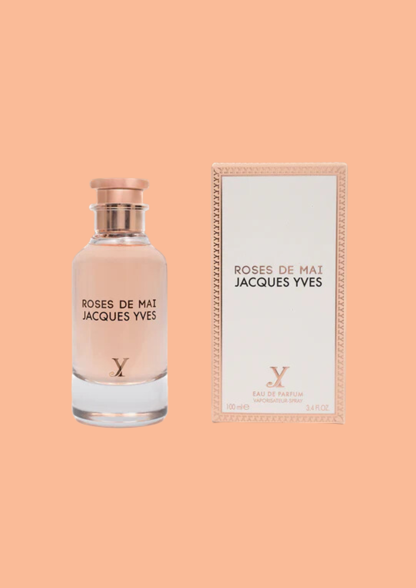 Eau de Parfum Rose de Mai Jacques Yves - Fragrance World 100 ML