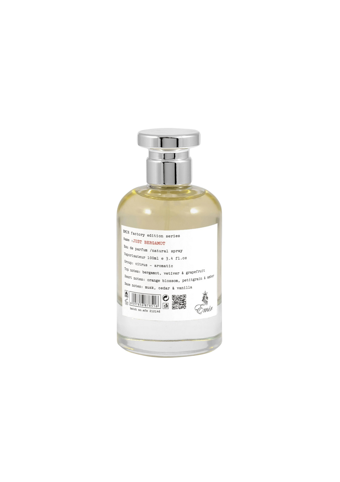 Eau de Parfum Just Bergamot - Emir 100 ML