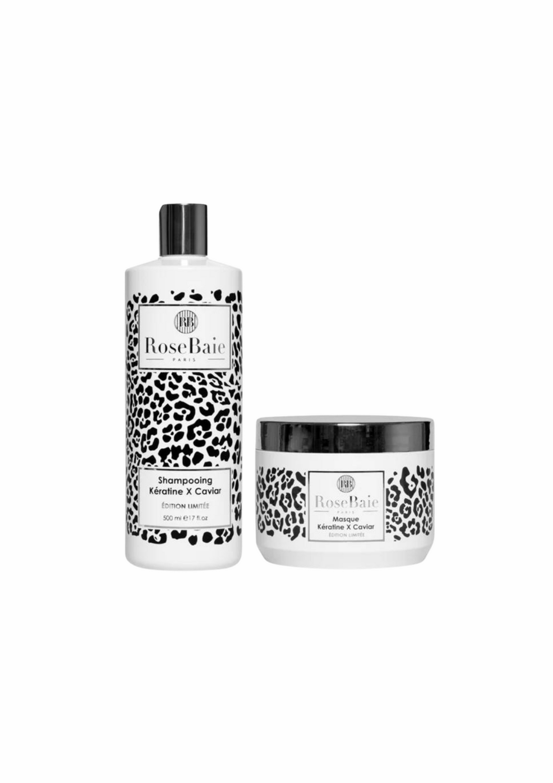ROSE BAIE Kératine et Caviar Pack Shampoing et masque 2x500ml - PDS SHOP