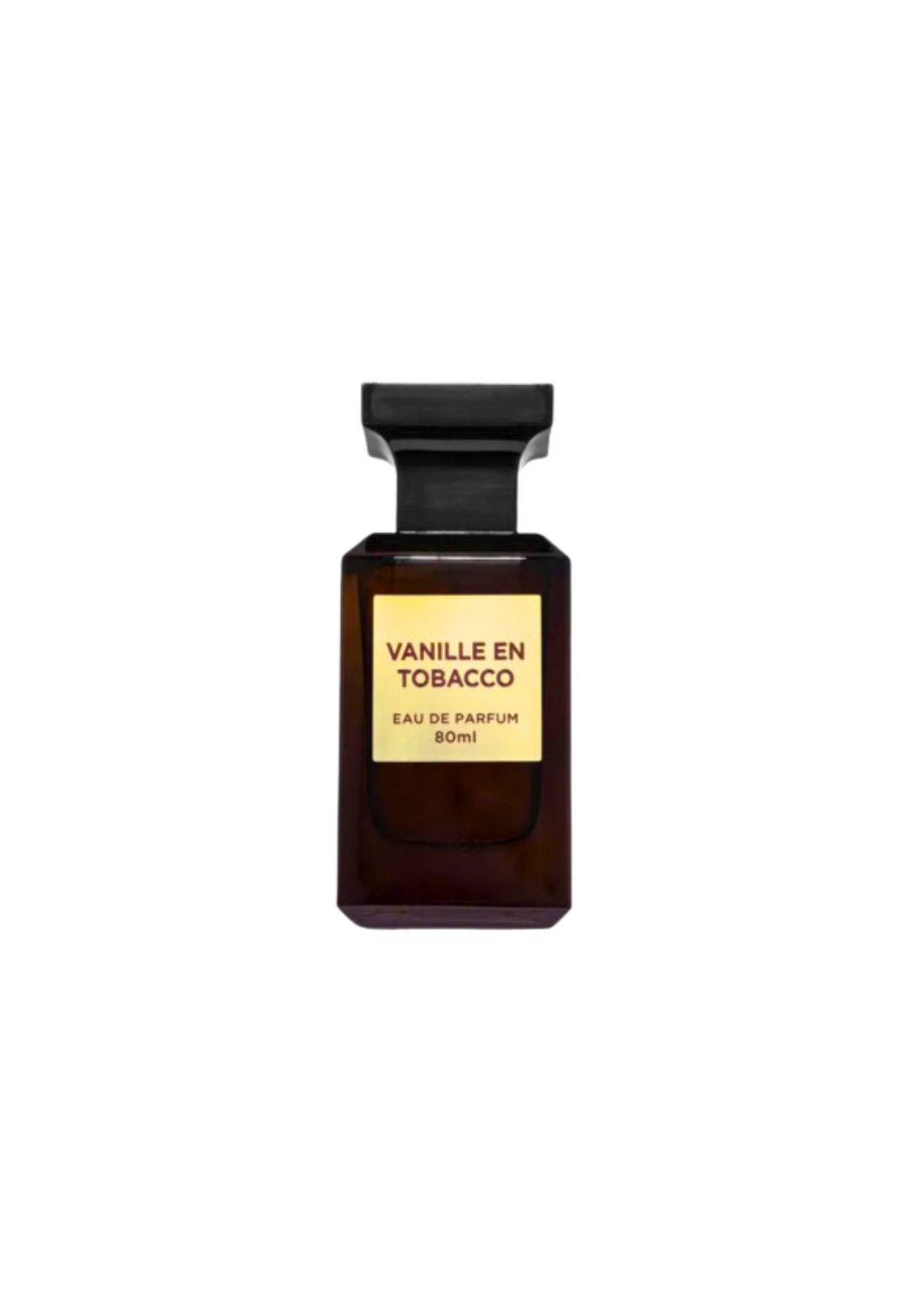 Eau de Parfum Vanille en Tobacco - Fragrance World 80 ML