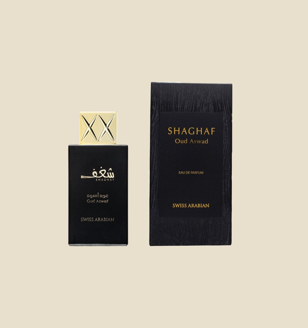 Eau de Parfum SHAGHAF Oud Aswad - Swiss Arabian 75 ML