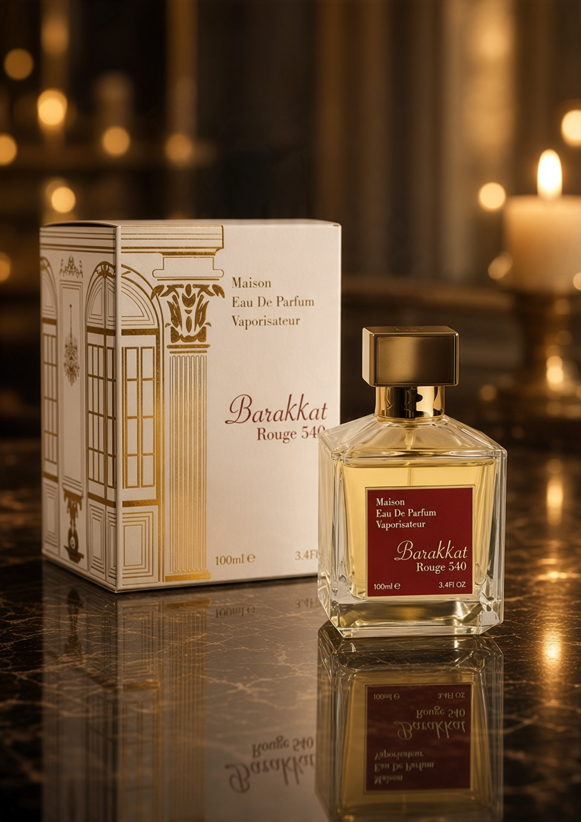 Eau de Parfum Barakkat Rouge 540 - Fragrance World 100 ML