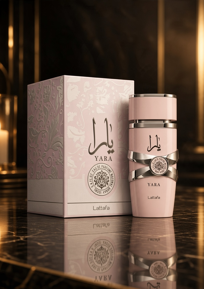 Eau de parfum Yara rose  - Lattafa 100 ML