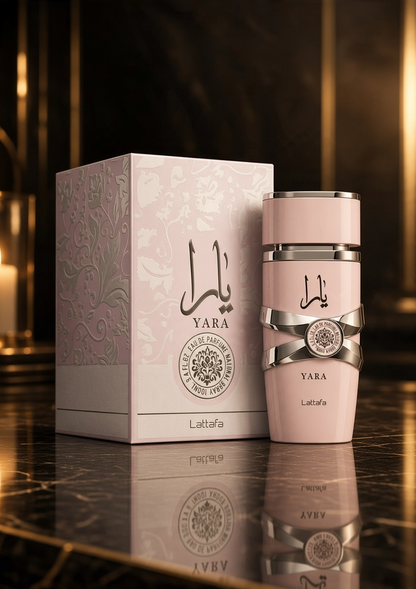 Eau de parfum Yara rose  - Lattafa 100 ML