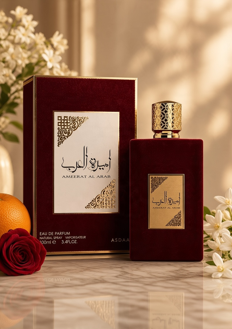 Eau de parfum Ameerat Al Arab rouge - Asdaaf 100 ML