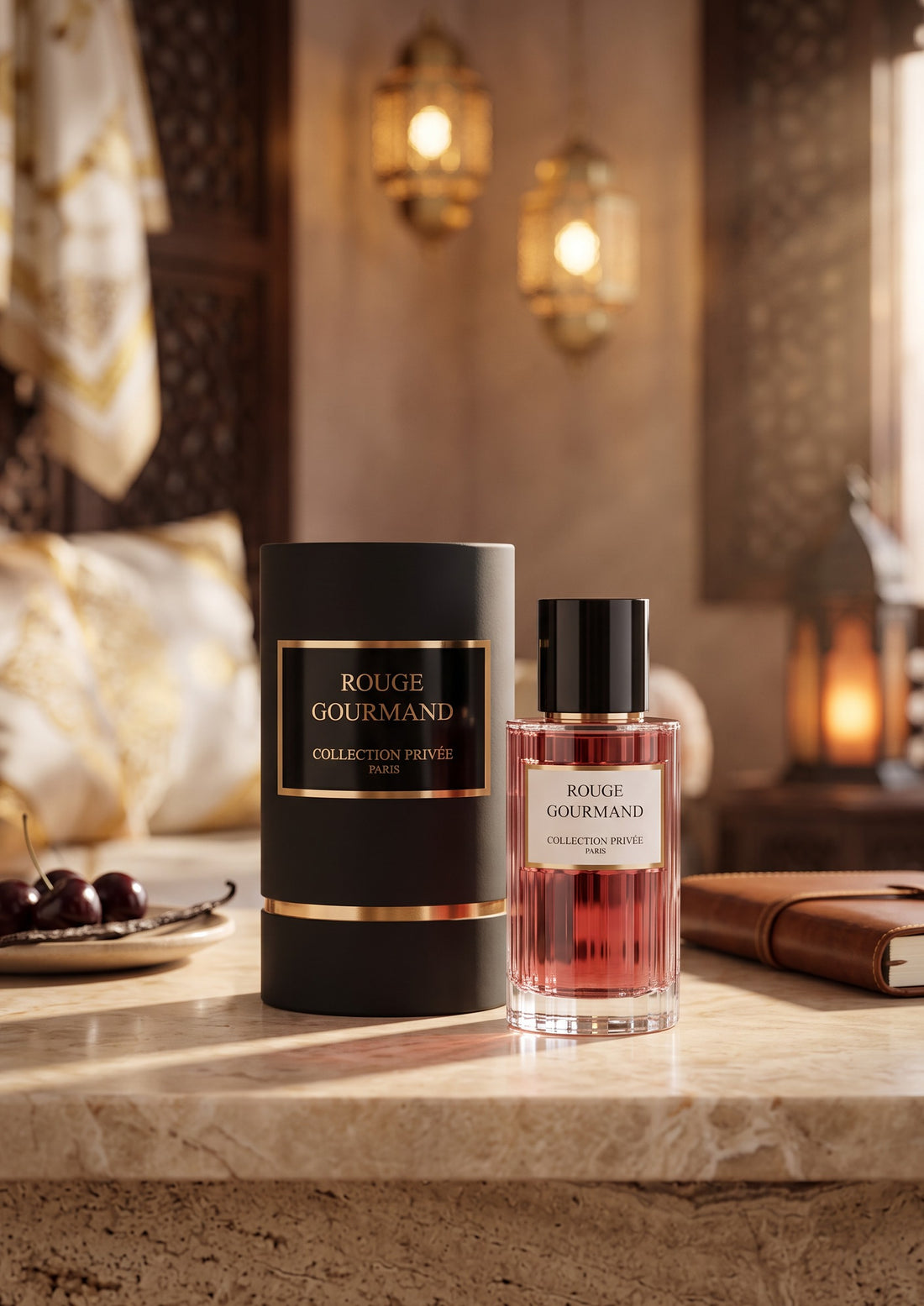 Extrait  de parfum Rouge Gourmand – Collection Privée Prestige 50 ML