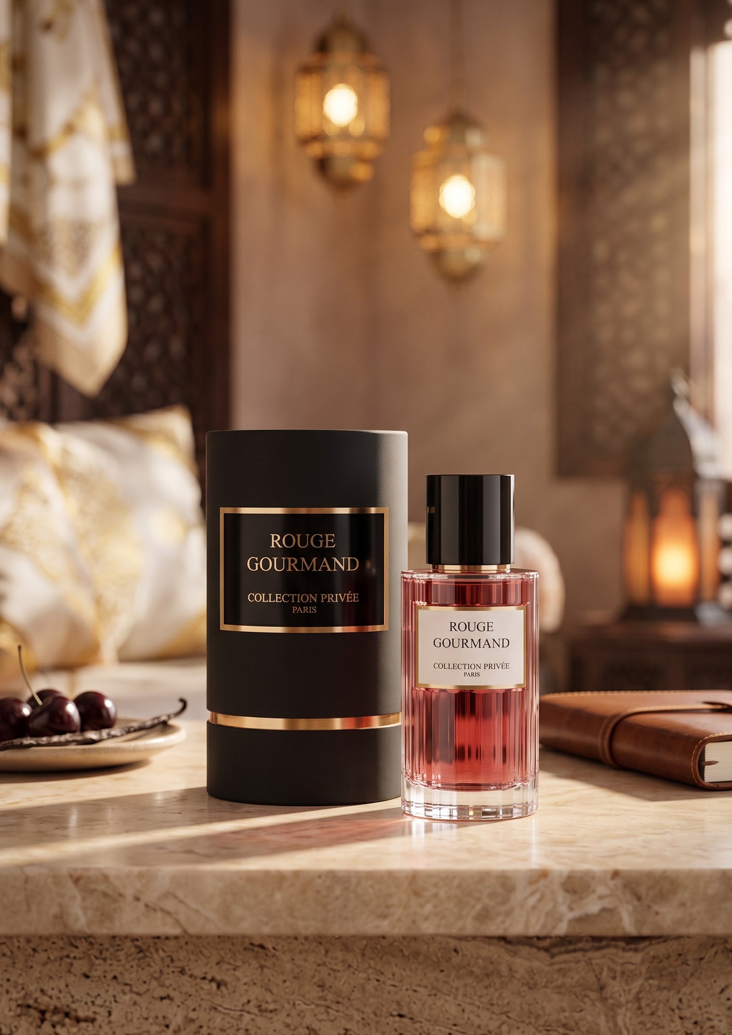 Extrait  de parfum Rouge Gourmand – Collection Privée Prestige 50 ML