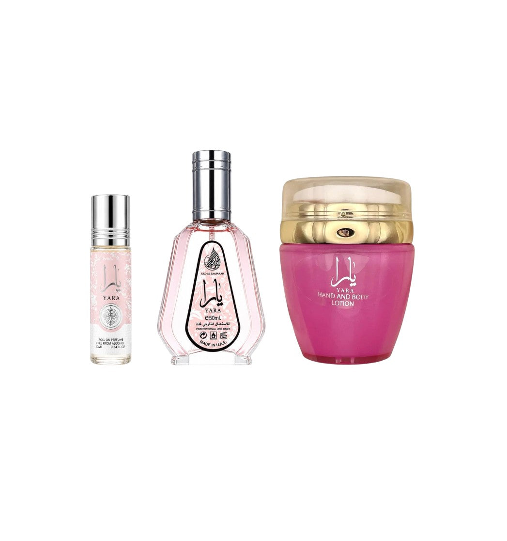 Pack Yara rose Lattafa