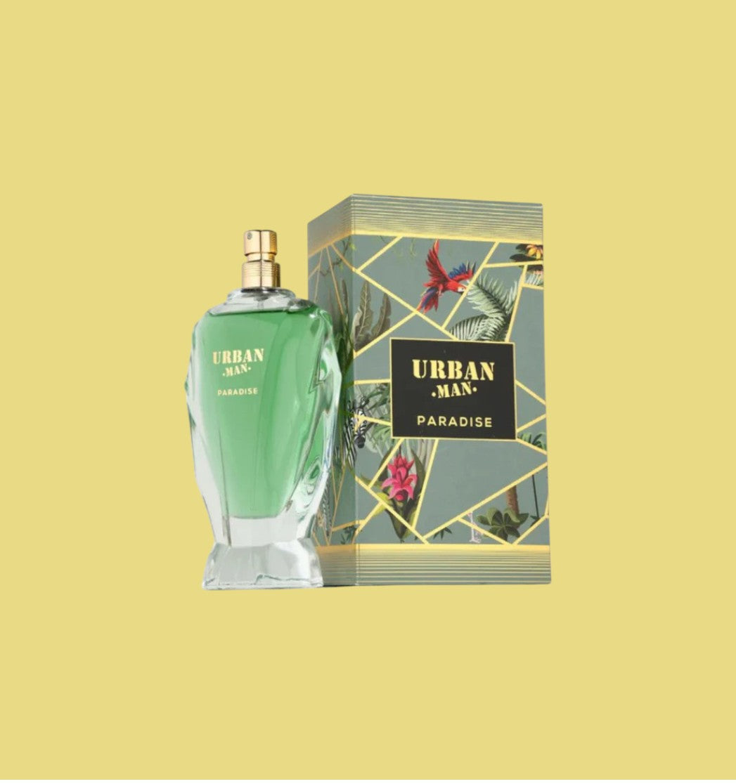 Eau de Parfum Urban Man Paradise - Fragrance World 90 ML