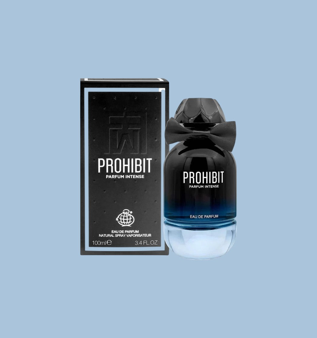Eau de Parfum Prohibit Parfum Intense - Fragrance World 100 ML