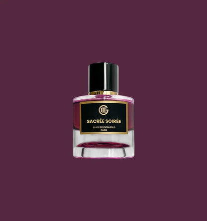 Extrait de Parfum Sacrée Soirée - Black Edition Gold 50 ML Inspiration : Grand Soir - Maison Francis Kurkdjian