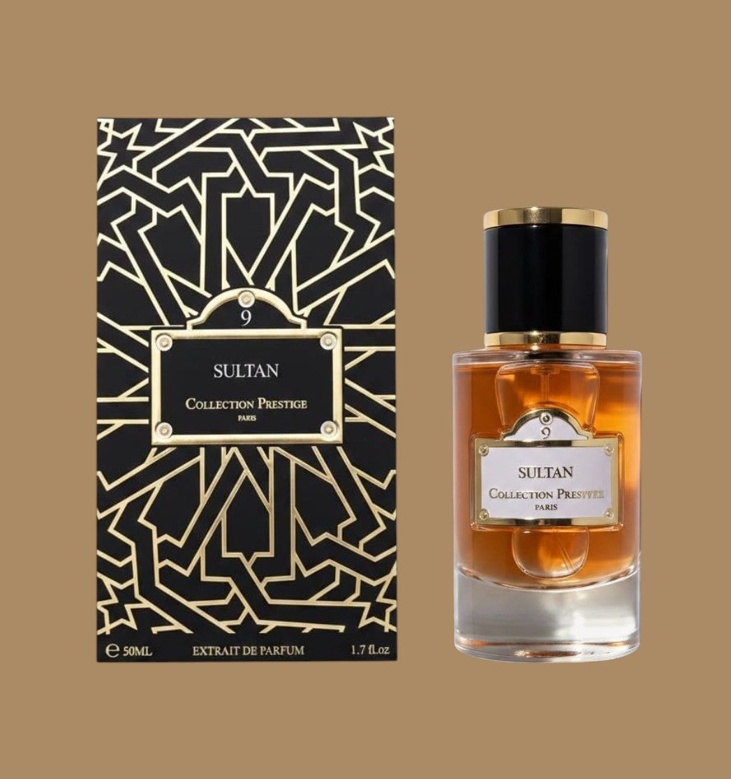 Extrait de Parfum Sultan N°9 - Collection Prestige Paris 50 ML